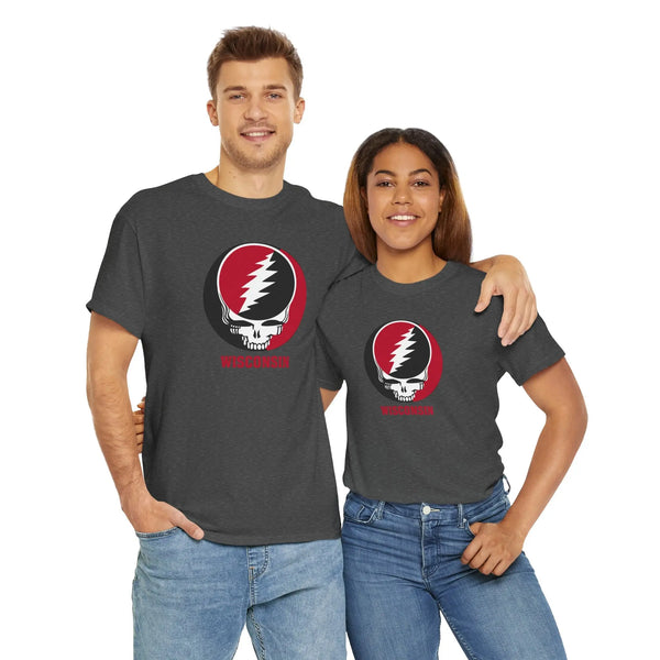 University of Wisconsin Grateful Dead T-Shirt Printify
